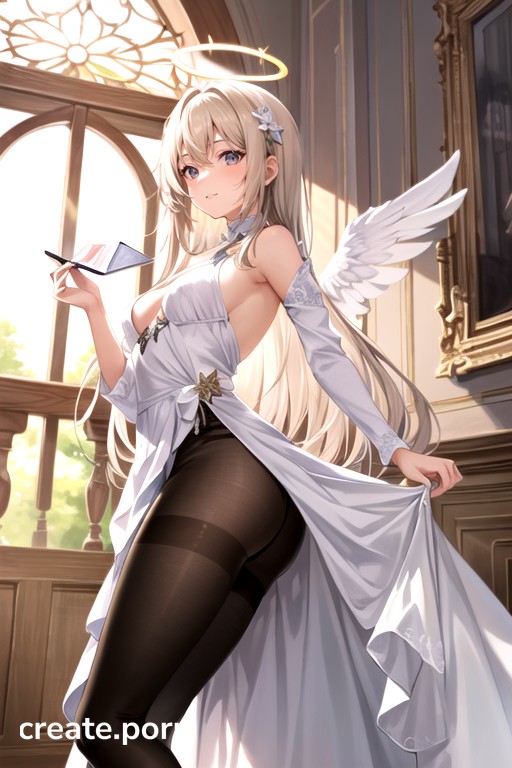 Black Pantyhose, Highres, Halo AI Porn