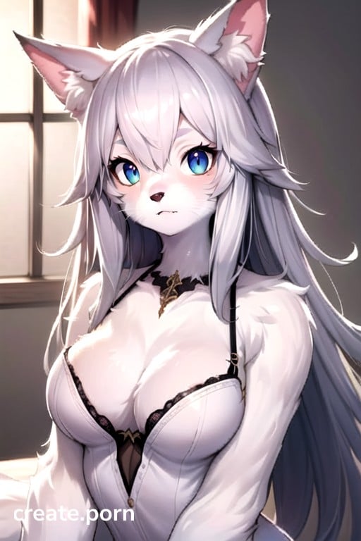 Foxgirl Transformation, Furry Hentai IA pornografia