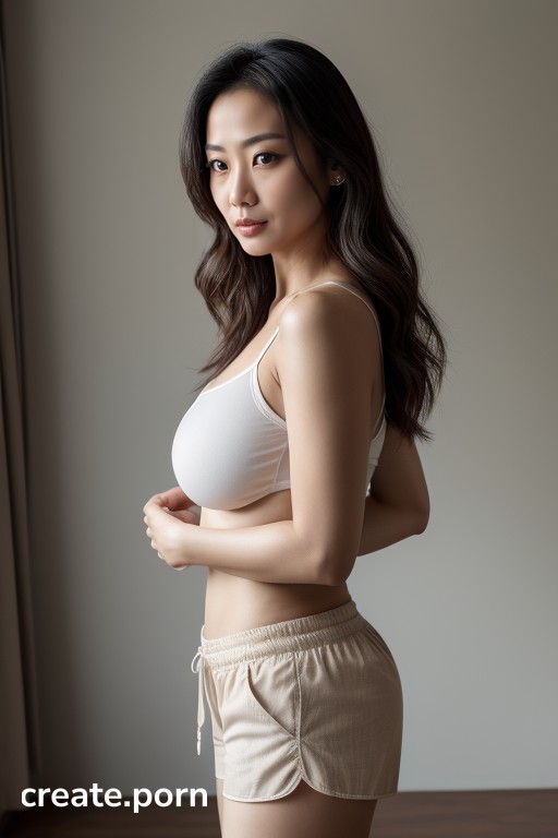 Chinese, Cotton Shorts, 30+ AI Porn