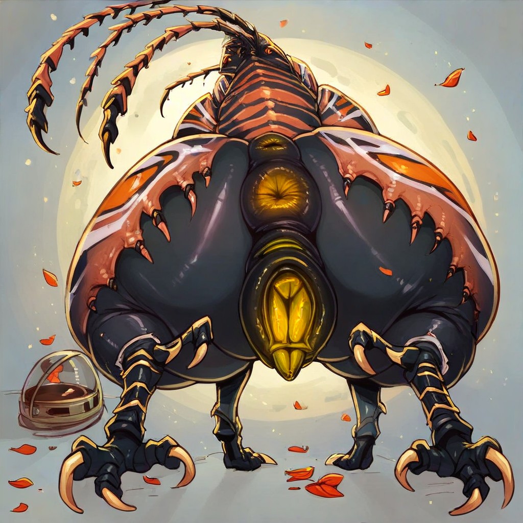Jagged Labia, Glowing Pussy, Alien Asshole Furry AI Porn