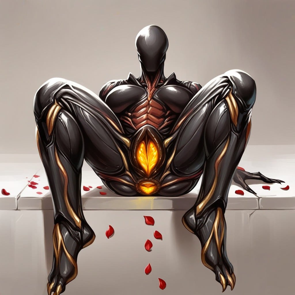 Glowing Asshole, Medium Breast, Eyeless Furry AI Porn