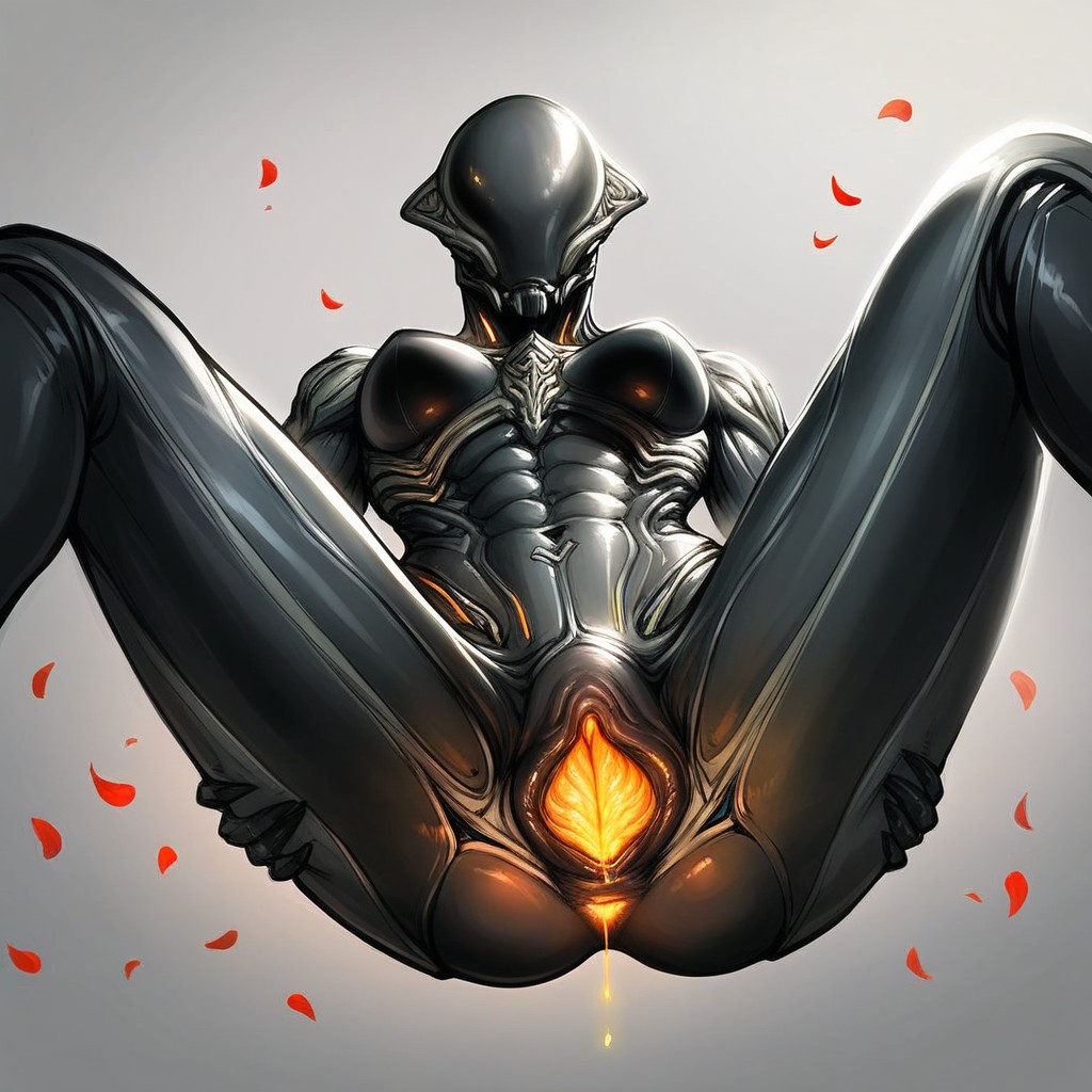 Humanoid Pussy, Helmet, Sketch Furry AI Porn