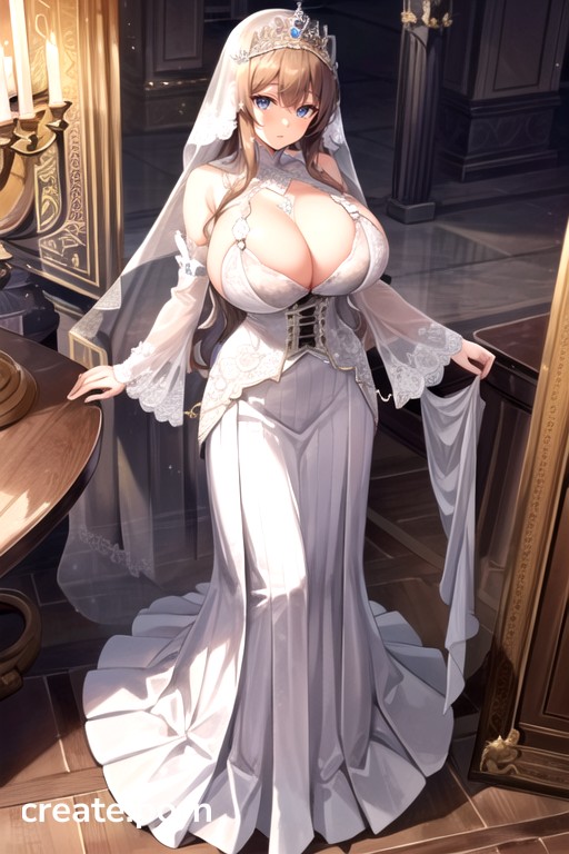 Nun, Full Gown, Ornate Hentai AI Porn