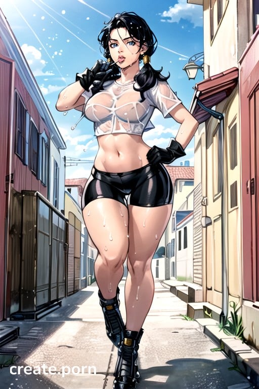 Thick Thighs, Wide Hips, Full BodyPorno IA Hentai