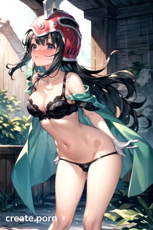 Lifting Skirt, Natural Breast, Chichi (dragon Ball Z) Hentai AI Porn