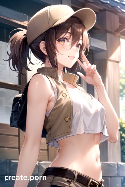 Happy, Fiolina (metal Slug), Sideboob Furry AI Porn