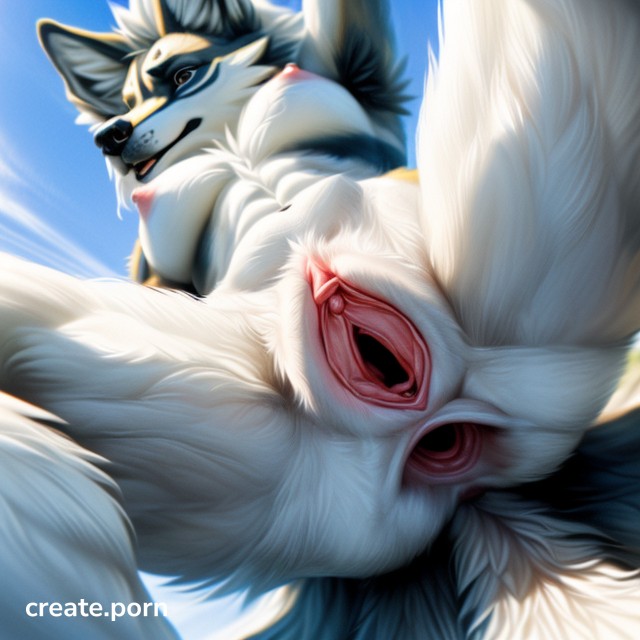 Naked, White Skin, Best Quality Furry AI Porn