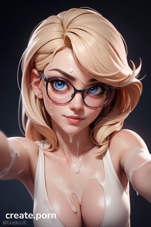 Cartoon Glasses Porn - Glasses, 3d (cartoon), Selfie AI Porn