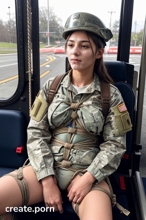 Military, Cum Shot, 18 AI Porn