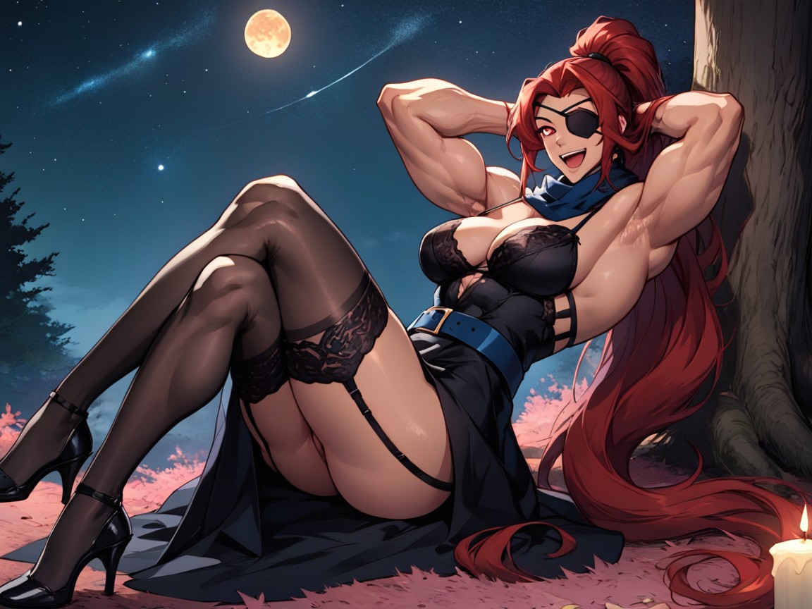Cm Tall, Sleeves Lingerie, Imposing Body AI Porn