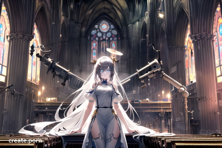 K, Gold Hairwhiter Hairarmor, Mechanical Legscomputer AI Porn