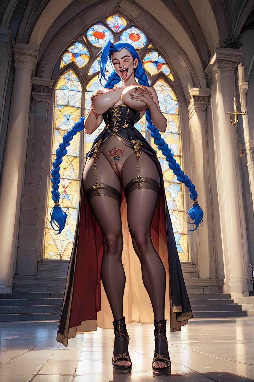 Penetrated, Model, Gold Royal Accessories AI Porn