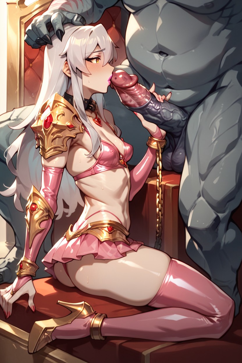 Shocked, Heart Pupils, 1 Person Hentai AI Porn