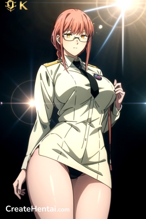 Lifting Skirt, Makima (chainsaw Man), Ultra Detailed Furry AI Porn
