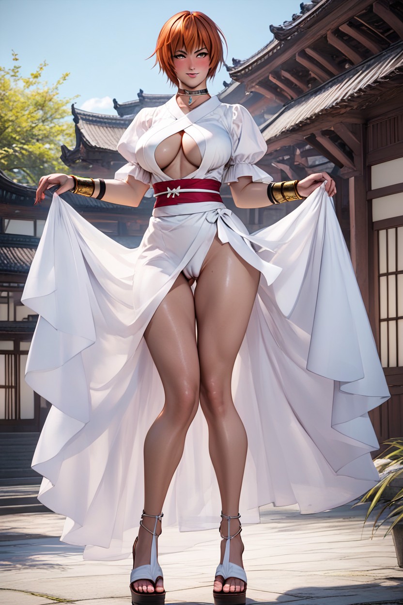 Horny, Seductive, Thigh-high Tabi AI Porn