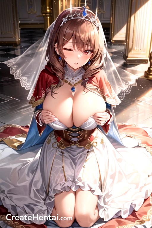 Heavy Fabrics, Cape, Bouffant Skirt Hentai AI Porn