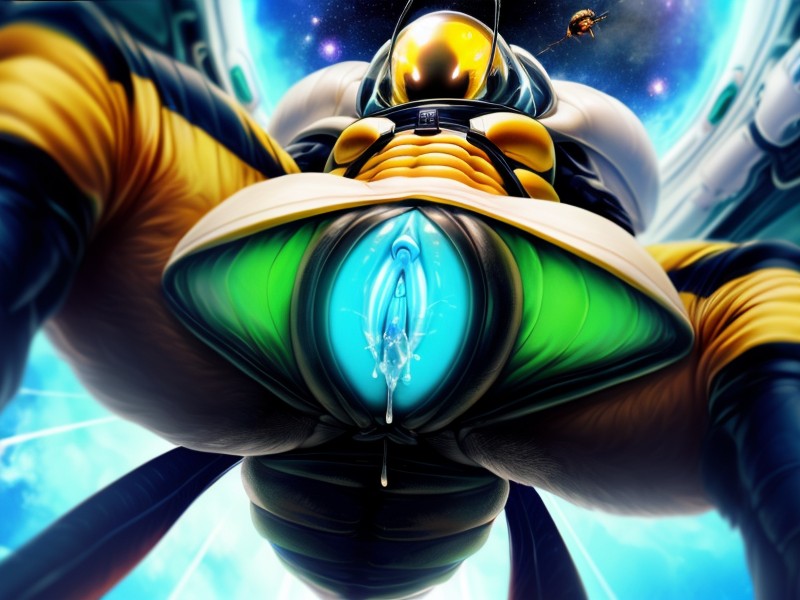 Full Body, Parasite, Abdomen Pussy Furry AI Porn