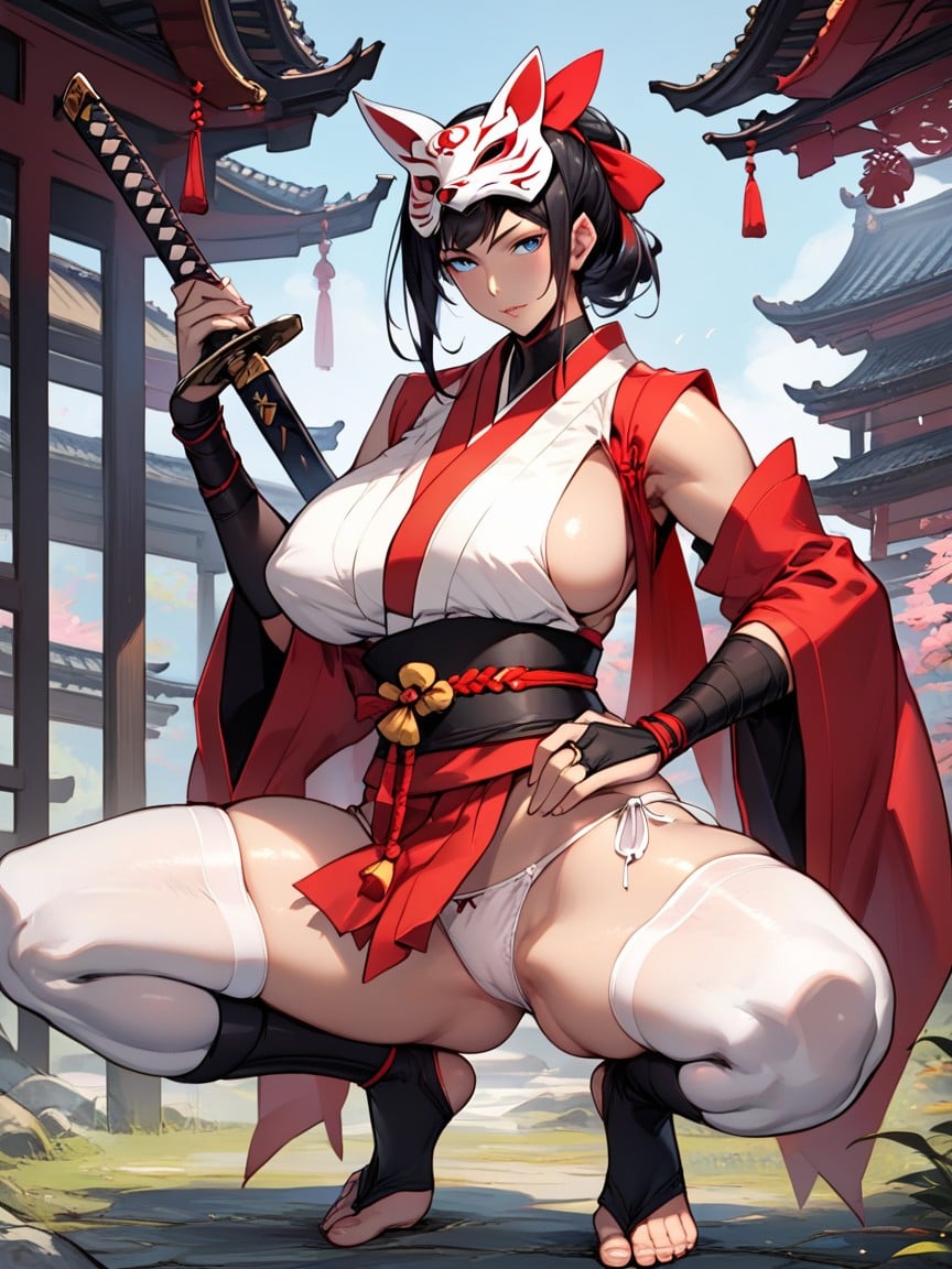 Hairband, Japanese Clothes, Bow Hentai AI Porn