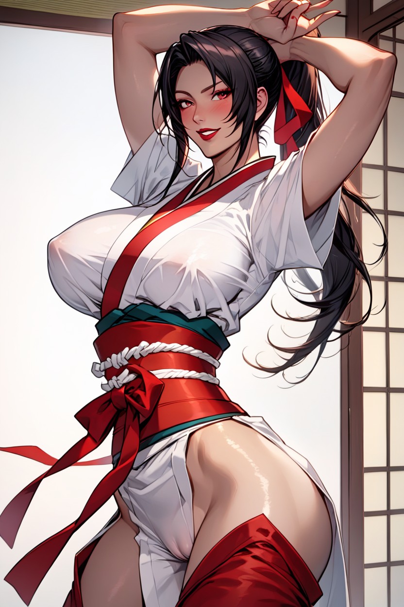 Rounded Ass, Excited, Horny AI Porn