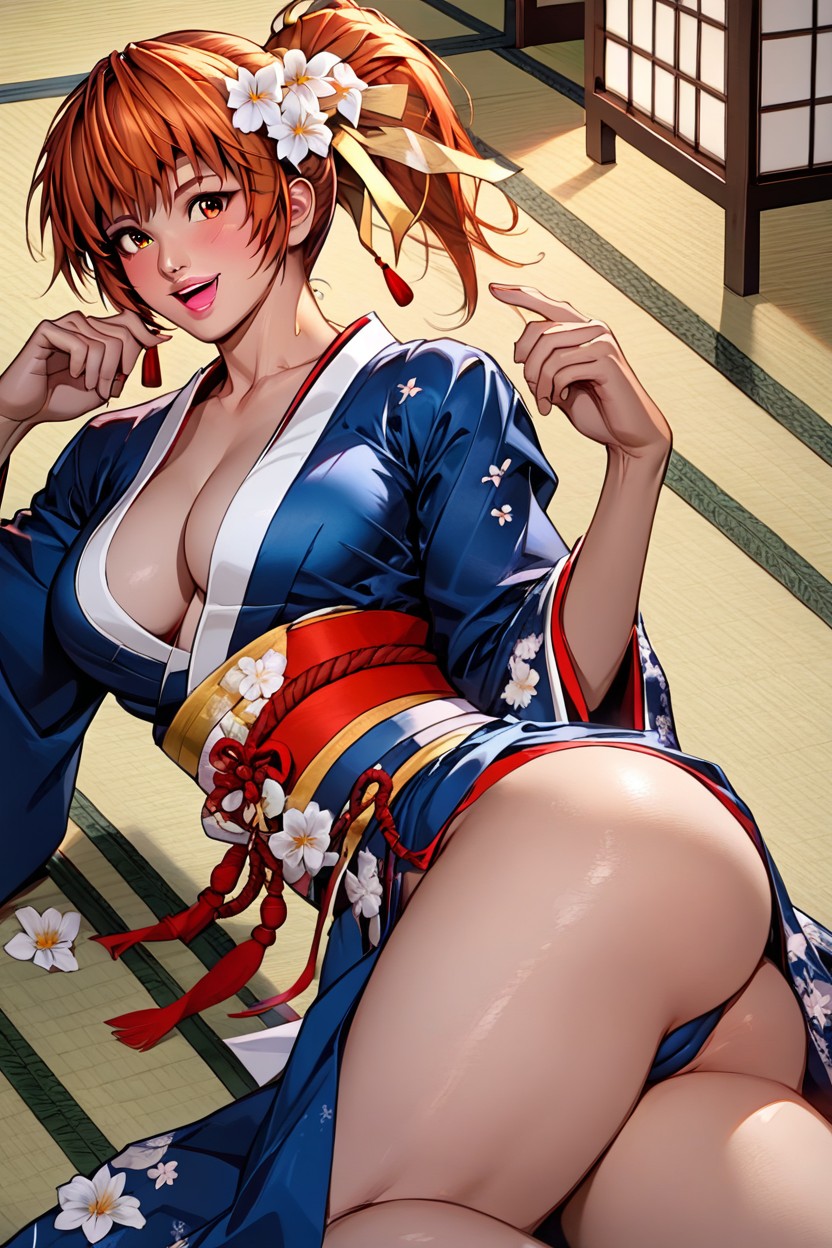 Fit, Tatami House Background, Camel Toe AI Porn
