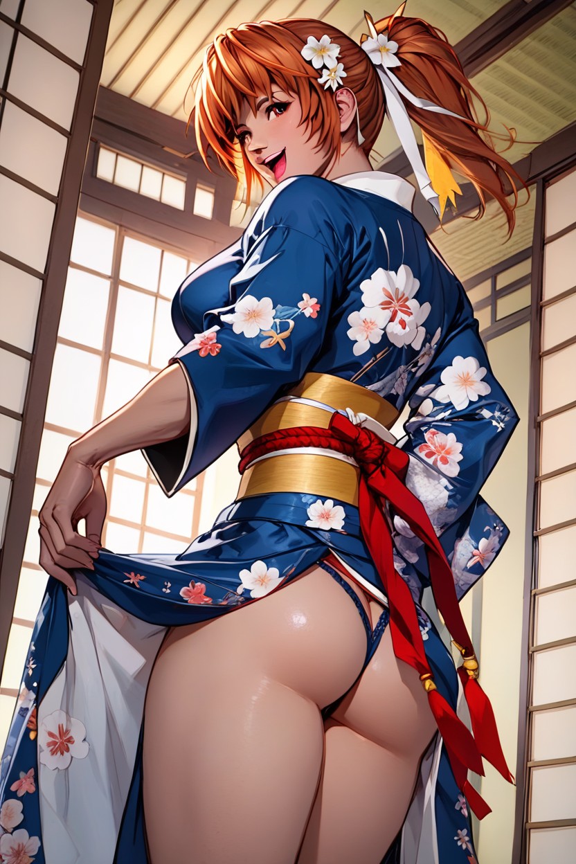 Standing, Bottom Up (upskirt), Looking At Viewer AI Porn