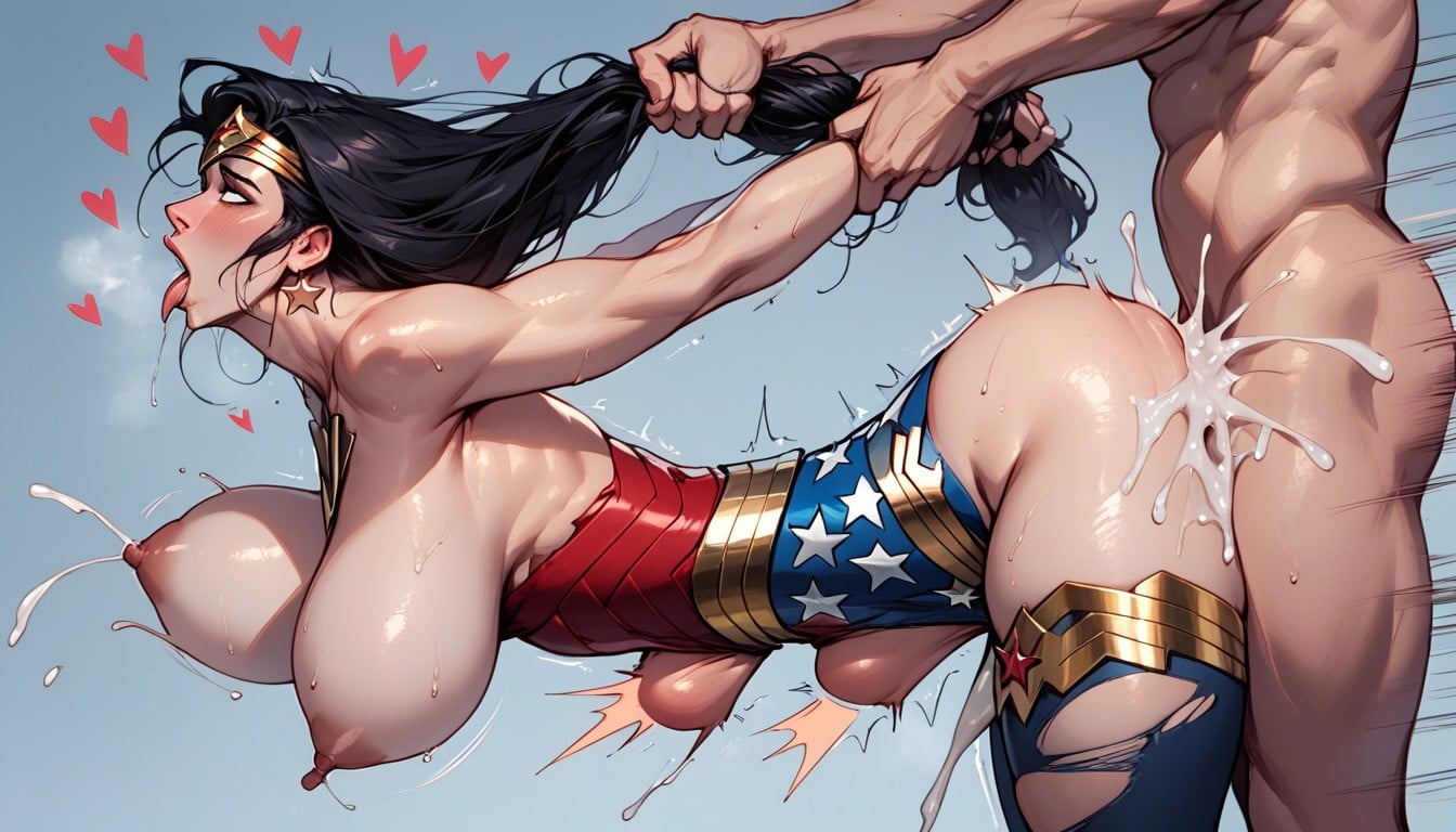 Wonder Woman Having Sex With Male AI Porn