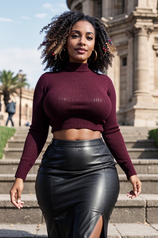 D, Ebony, Persian AI Porn