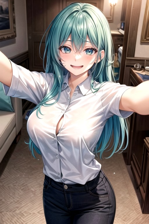 Office Pants, Fit, Sfw Hentai AI Porn