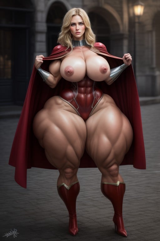 Breast Expansion, Full Body, Superhero AI Porn