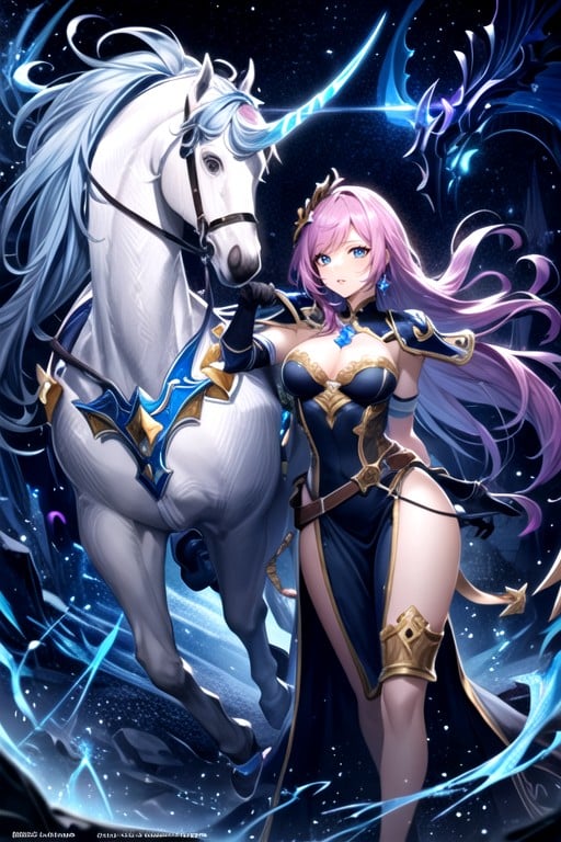 512px x 768px - League Of Legends Lux Starlight Unicorn Magic Mage Demacia Step Sister Furry  AI Porn