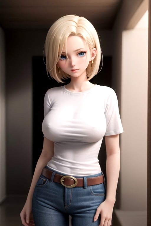 3d, Android 18 (dragon Ball Z) Furry AI Porn