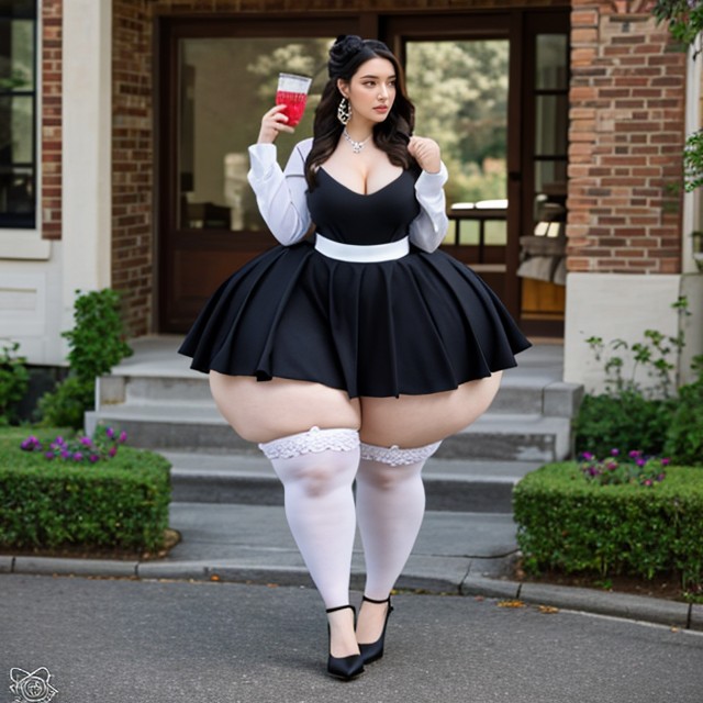 Big Fine Woman, Triple Cup Boobs, Mega Booty Asian AI Porn