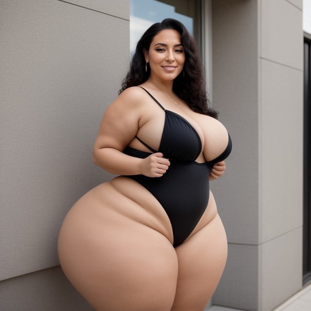 640px x 640px - Triple Cup Boobs, Thick Bbw, Bottom Heavy AI Porn