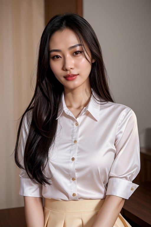 Small Breast, Small Ass, Creampie Asian AI Porn