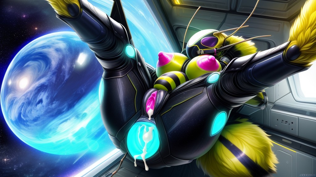 Gag, Sci-fi, Cum On Face Furry AI Porn