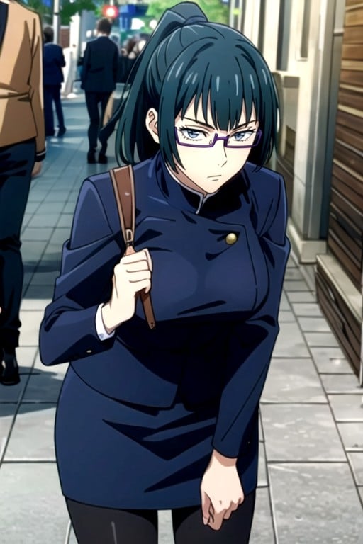 Naked, Maki Zenin (jujutsu Kaisen) Furry AI Porn