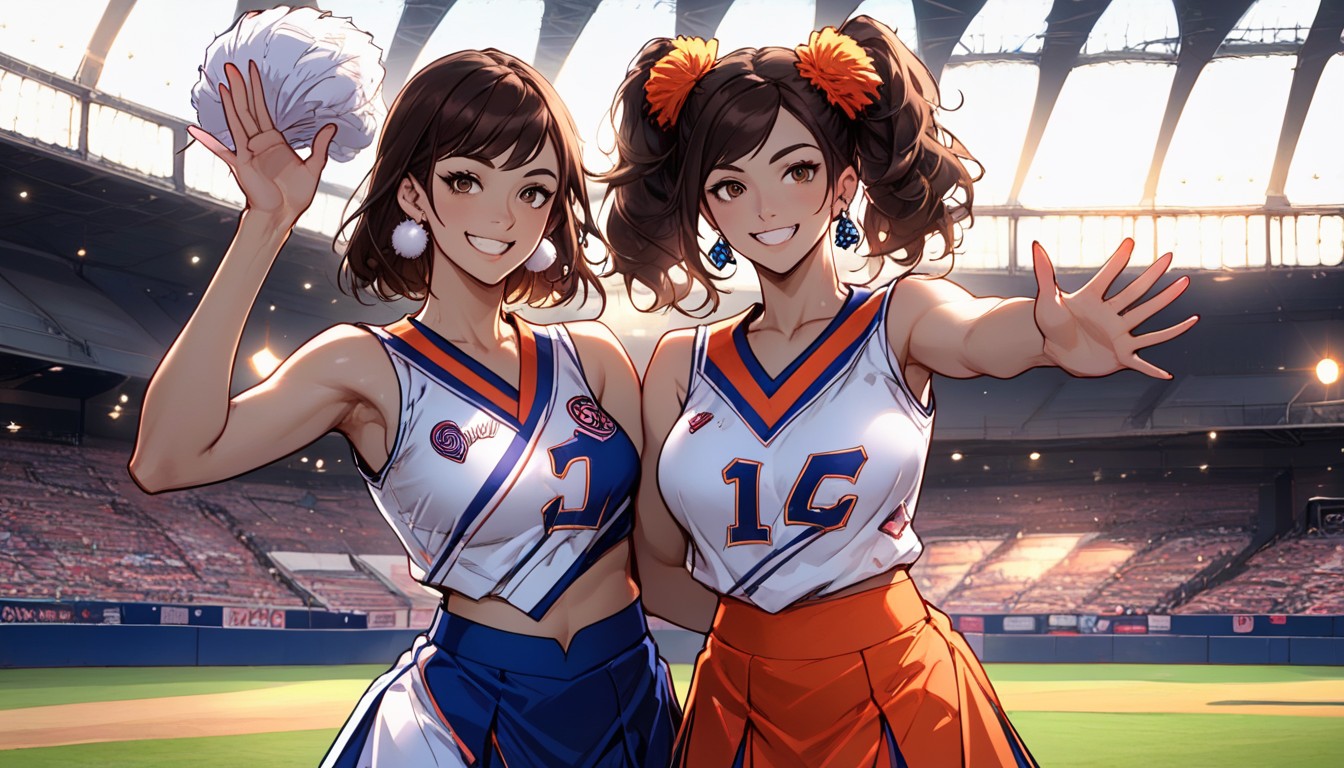 Smiling, Brunette, Cute Shemale AI Porn