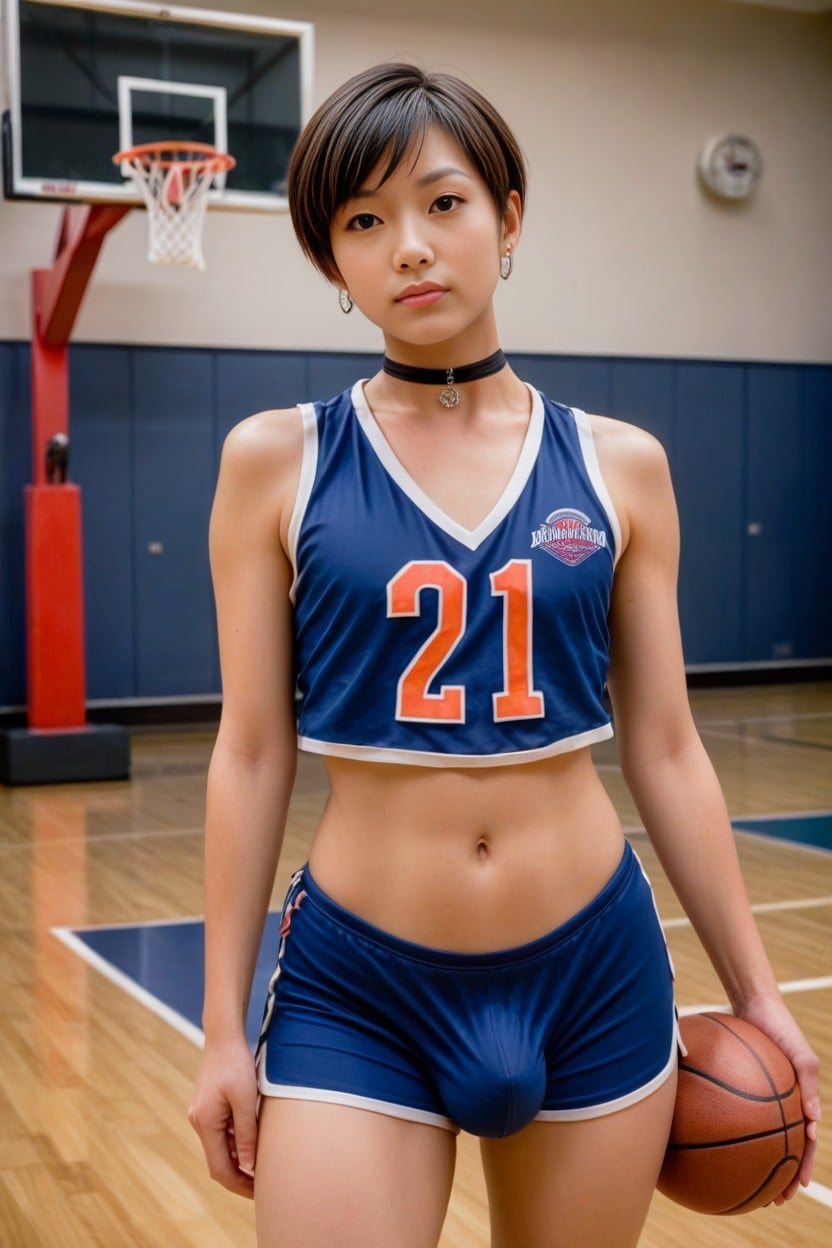 Asian, Gym, Choker Furry AI Porn
