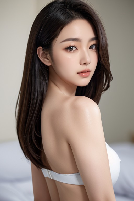 韓国人, 模特姿势, 半裸（上半身）AI黄片