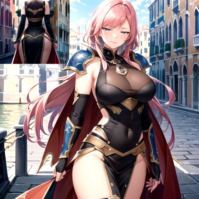 Venise, Excité, Lighting (final Fantasy) Porno IA transsexuelle