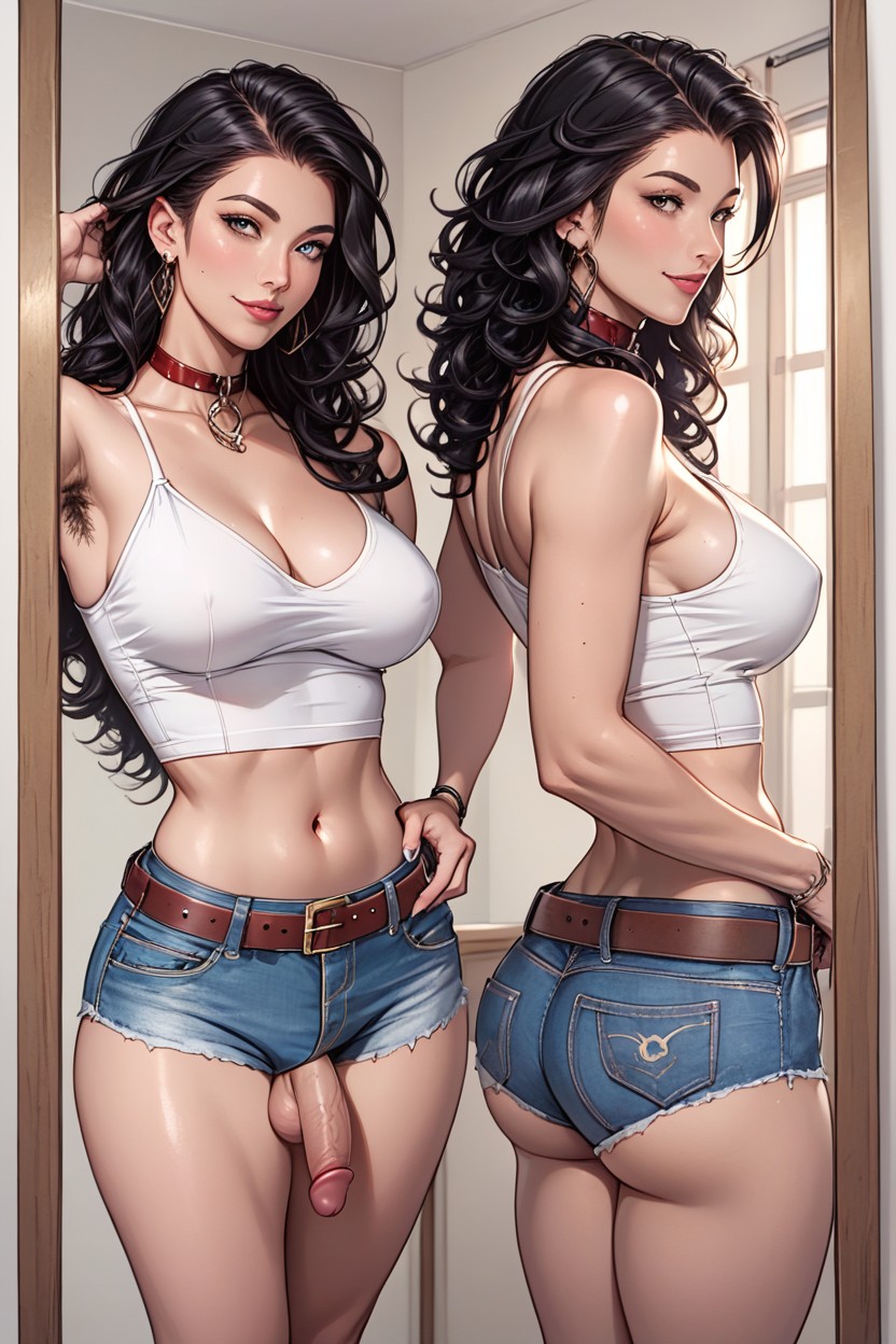 Face, Photo Realistic, Italian Shemale AI Porn