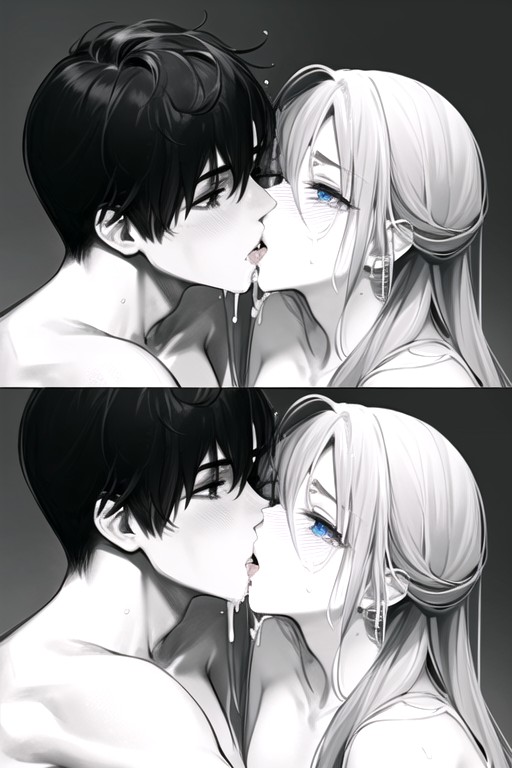 Kissing (gay), Bottom Up, Football (soccer) Player Furry AI Porn