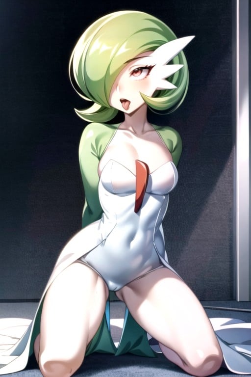 Arms Behind Back, Gardevoir (pokemon), Rounded Breast Hentai AI Porn
