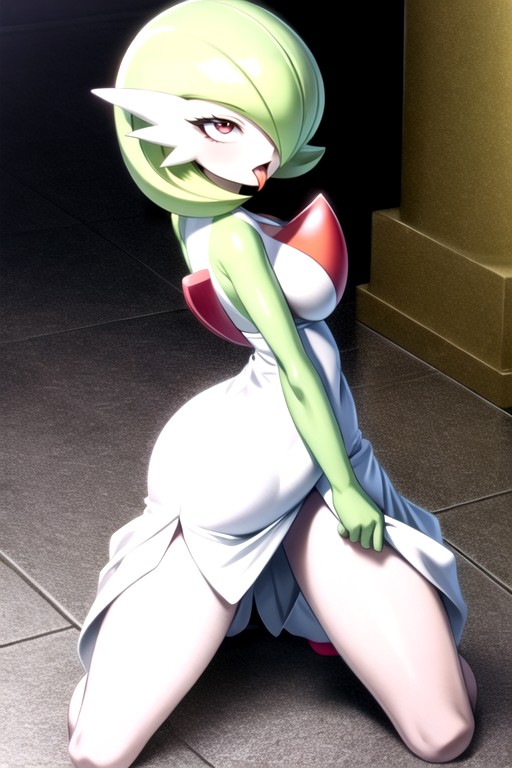 Arms Behind Back, Gardevoir (pokemon), Rounded Ass Hentai AI Porn