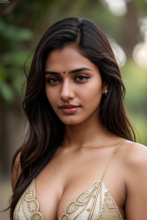 Brunette, Indian, 18 AI Porn