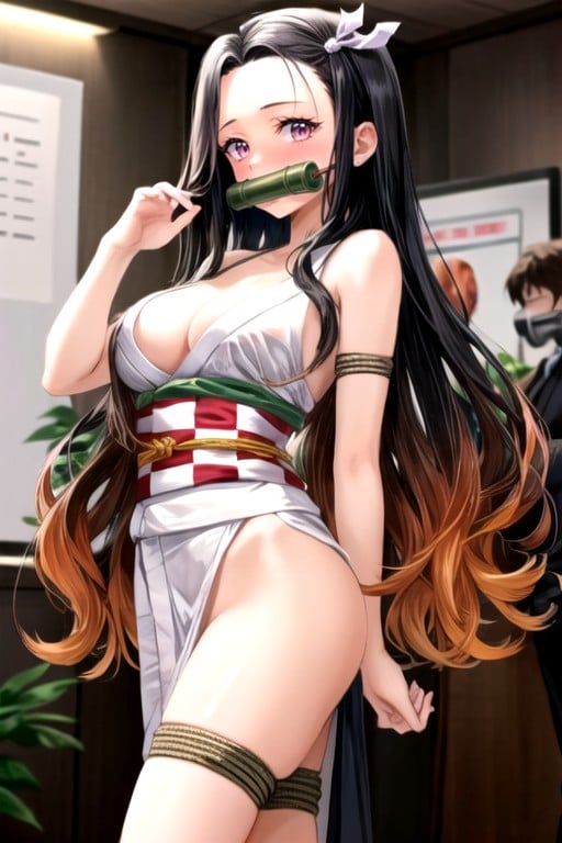 Shibari, Embarrassed , Model AI Porn