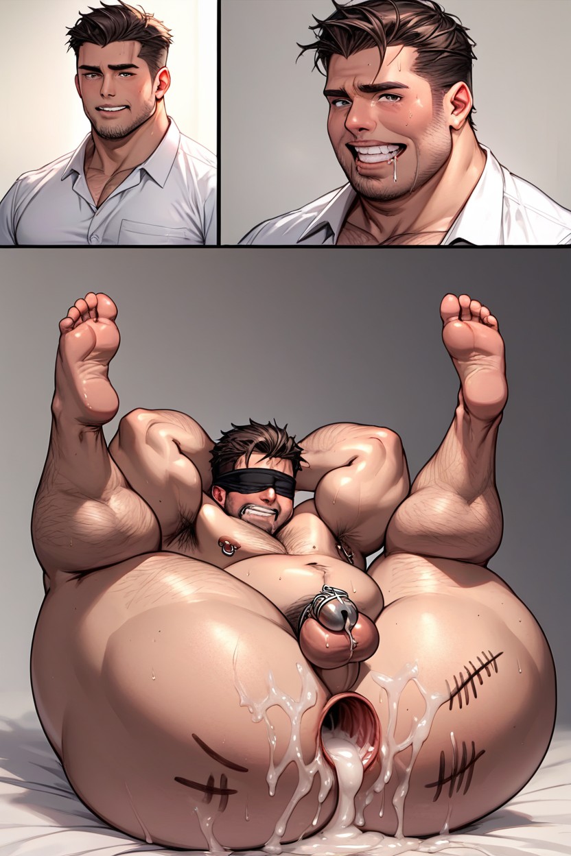 Small, Legs Up, Blow Maxer AI Gay Porn