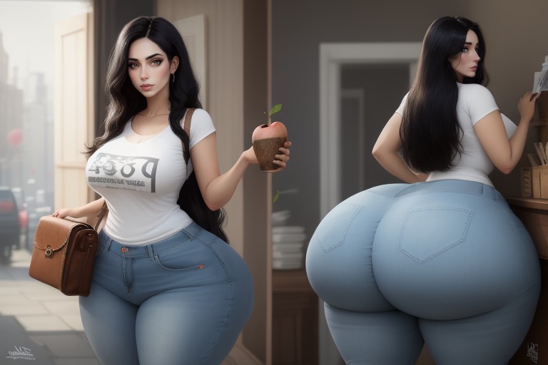 60+, Jexkaawolves Body, Double-wide Booty Hentai AI Porn