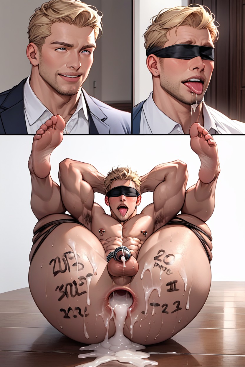 Creampie, Small, Wet AI Gay Porn