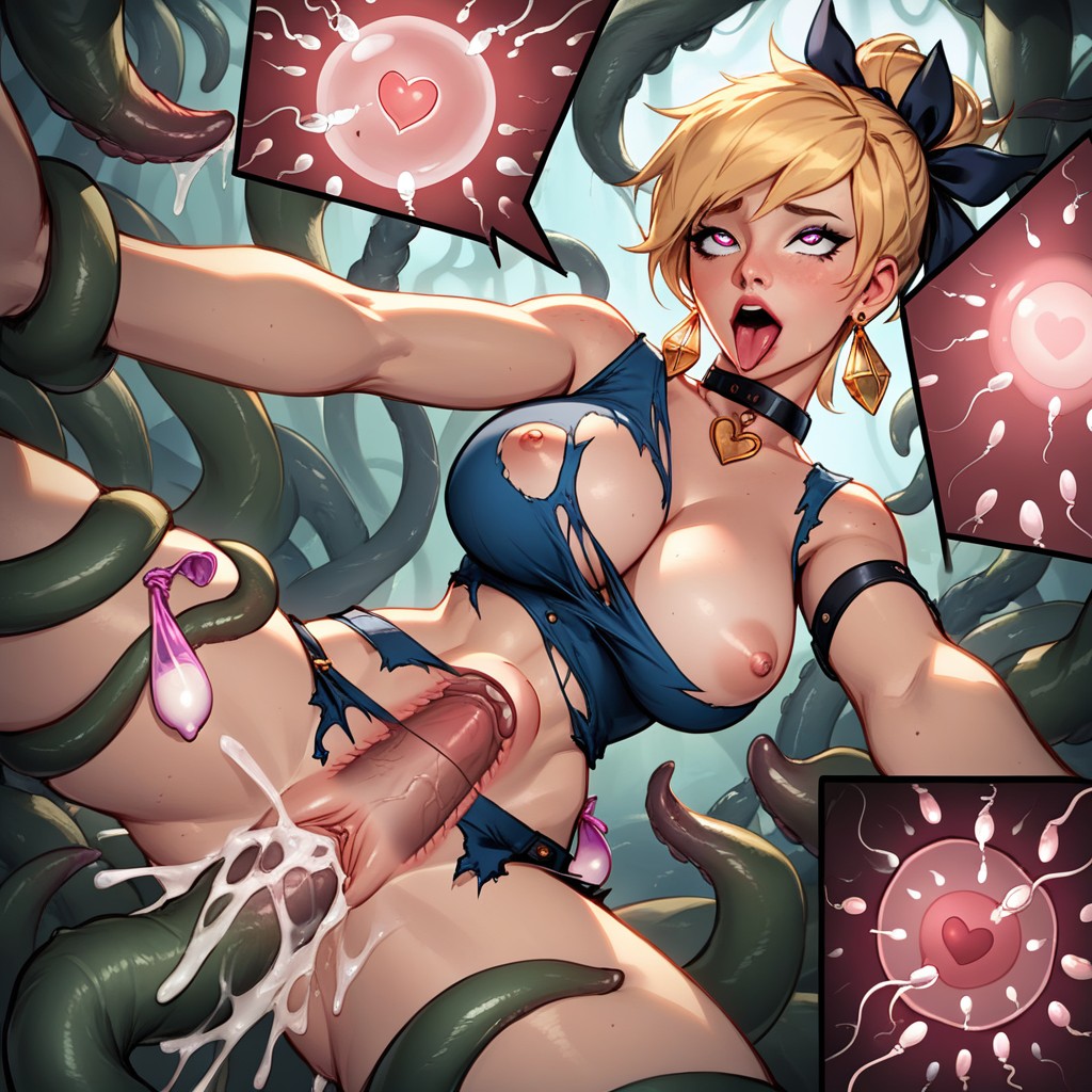 Multiple Tentacle Penetration, Impregnation, Vista Frontal Porno IA